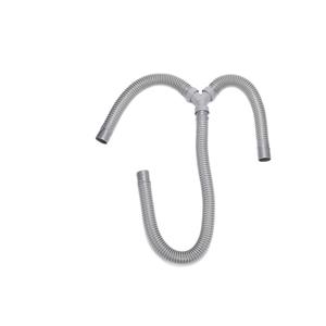 Tubo de Drenaje en T Tipo Y con Doble Salida Flexible para Lavadoras, Fregaderos, Lavabos, Fregaderos de Verduras, Cabezal Roscado Extensible Antiolores - Product Image 1