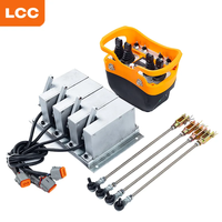 Nouvelle mise à niveau LCC pour télécommande industrielle sans fil personnalisée, étanche et hydraulique, pour grue de camion