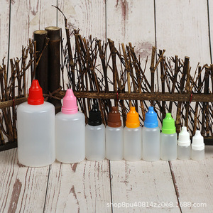 Dropper Bottles 5Ml 10-15Ml Small Essential Oil Bottles Tamper Evident Cap Ink Liquid Dispensing Empty Bottles In Stock - Product Image 1