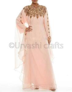 Abaya เสื้อผ้าอิสลามสำหรับผู้หญิง,ชุดเดรสคาฟตานแขนยาว Abaya ลูกปัดจากอินเดียปี2020 - Product Image 2