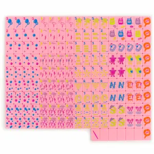 American Mahjong Game 166 Tiles American Mahjong Set Acrylic American Mahjong Tiles