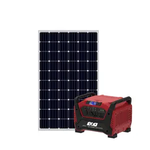 Franchesg — système de générateur solaire, 1000w 24V, AC DC, panneau de haute qualité, batterie