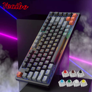 Chasis negro nogal ultraligero, hardware tipo C, kit de perfiles, accesorios <span class=keywords><strong>para</strong></span> niños, Gundam, <span class=keywords><strong>teclado</strong></span> compacto <span class=keywords><strong>para</strong></span> juegos - Product Image 4