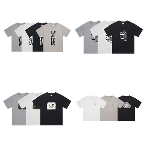Nouveau T-shirt décontracté à col rond pour homme, imprimé, en pur coton respirant, pour entreprise de commerce électronique C, collection 2026 - Product Image 3