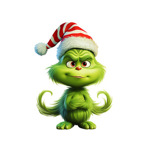 Adornos Navideños Acrílicos del <span class=keywords><strong>Grinch</strong></span> Bebé, Colgante Decorativo para Árbol de Navidad, Personaje de Película, Regalo Navideño para Fans - Product Image 6