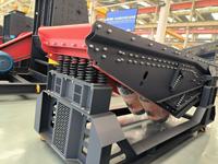 Alimentateur vibrant électrique série HONGXING HMF avec moteur PLC, capacité 3000 kg 300 t/h, pour applications de construction et minier dans les installations de concassage