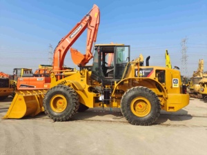 Cargadora de Ruedas Usada Caterpillar CAT 966 966H de Japón, Cargadora Frontal con Capacidad de Carga Nominal de 9 Toneladas, Modelo 2016 - Product Image 5