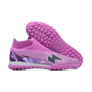Botines de Fútbol de Corte Alto MD Futbol Phanto GX TF Gripknit Pupillos De Futbol, Color Morado, Chuteiras De <span class=keywords><strong>Futsal</strong></span> - Product Image 2