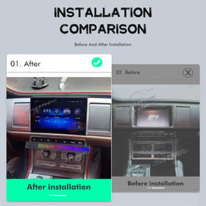 Autoradio 128 Go pour Jaguar XF 2004-2015, double système Android, lecteur multimédia, GPS, navigation, Carplay sans fil, WIFI - Product Image 6