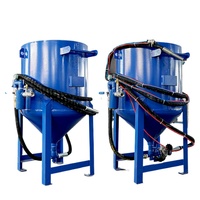 Machine de sablage Réservoir de sablage mobile Grand véhicule et navire Remise à neuf Dérouillage, sablage continu
