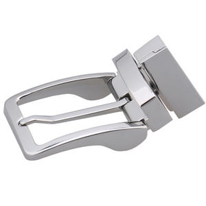 Los hombres al por mayor de las mujeres es sólido hebilla de cinturón Reversible hebilla reemplazo fácilmente Reversible de hebilla - Product Image 2