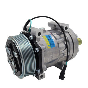 Compresseur de climatisation 4894306 504185596 550197, pompe de climatisation 24V pour camion Iveco - Product Image 3
