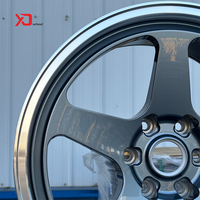 Jantes monobloc forgées Deep Lip Gray Machine Lip légères 18 19 20 21 22 23 24 5x114.3 5x112 pour BRZ FL5 GK5 GR86