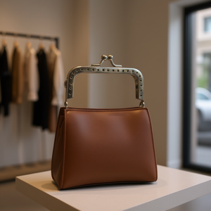 Maniglia per borsa Ilan 9cm con chiusura in metallo per accessori borse - Product Image 3