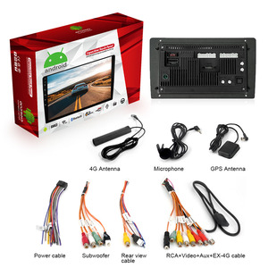 Reproductor de DVD para coche, pantalla Universal de doble Din, pantalla android 9 10 - Product Image 5