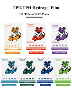 HD Clear/Matte/Anti <span class=keywords><strong>Blue</strong></span> Light/Película de hidrogel de privacidad Película de hidrogel de TPU para máquina de corte de protector de pantalla móvil - Product Image 3