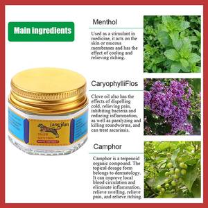 <span class=keywords><strong>20g</strong></span> Tiger Roter Balsam Blanc Thailand Großhandel Original Kopfschmerzen Schwindel Kühlende Juckreiz-Lindernde Salbe <span class=keywords><strong>Menthol</strong></span> Ätherischer Balsam - Product Image 6