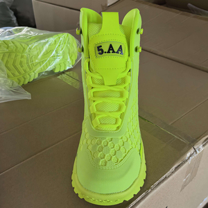 DSF43 5AA <b>Silver</b> Leaf marks Green High <b>Top</b> <b>Silver</b> Leaf Tactical Boots Camouflage <b>Mesh</b> Breathable Outdoor All Seasons Bulk - Product Image 3