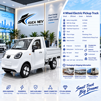 Camion de fret électrique, mini pick-up électrique avec benne, camion électrique 4 roues pour adultes, pour la livraison en milieu agricole et logistique urbaine
