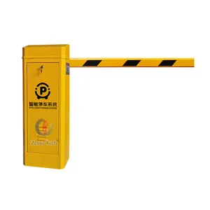 China Manufacture AC/DC Brushless Motor Automatic Barrier Gate Price Speed Adjustable Boom Parking Barrier