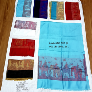 Hot Selling Popular Fine Viscose Designer Scarves <b>Shawls</b>/Stoles for Women Wholesale From India Tree of Life Viscose Scarves - Product Image 1