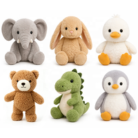 Peluche personnalisée sur mesure, design mignon, ours en peluche super doux, personnalisation multi-types, personnages de dessins animés pour enfants