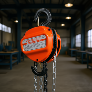 Paranco a Catena Manuale con Capacità di 2200 Libbre, 20 Piedi, Attrezzatura di Sollevamento Industriale - Product Image 2