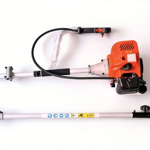 Débroussailleuse thermique 2 temps 52 cm³ 1400 W pour herbe et mauvaises herbes – Tondeuse industrielle DIY - Product Image 3
