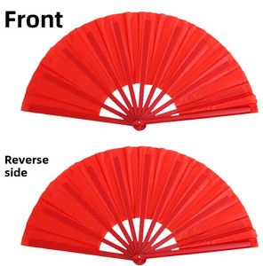 Abanico de Kung Fu Promocional Personalizado con Logotipo, de 8 Pulgadas, Doble Cara, Color Liso, Abanico Tai para Estudiantes, Abanico de Plástico - Product Image 3