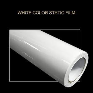 Buena absorbencia de tinta de Color <span class=keywords><strong>blanco</strong></span> estática de vidrio de la ventana se aferra película de <span class=keywords><strong>vinilo</strong></span> - Product Image 5