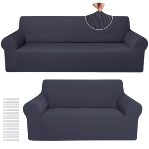 Funda Elástica para Silla Individual Jacquard, Funda para Sofá, Funda para Sillón, Suave y Elástica - Product Image 1