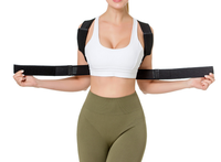 Attelle de soutien d'épaule soulager la douleur au bas du dos ceinture de soutien bande correcteur de Posture pour hommes et femmes