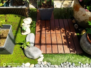 <b>Plastic</b> Wood Flooring for Wet Environments Bathroom Sauna Pool Surround Safety Flooring - Product Image 2