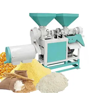 Electric rice/corn/grain/herbs/cereal grinder/crushing machine wheat flour production line milling machine