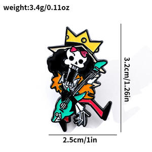 Yeni Jinbe Burukku Luffy Zoro sevimli kıyıcı rozeti bir adet emaye pimleri - Product Image 2