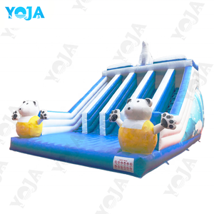 Château gonflable d'extérieur en gros avec modèle d'animaux de la ferme pour événements de <span class=keywords><strong>jardin</strong></span> <span class=keywords><strong>et</strong></span> <span class=keywords><strong>parc</strong></span> d'attractions pour enfants avec toboggan gonflable - Product Image 5