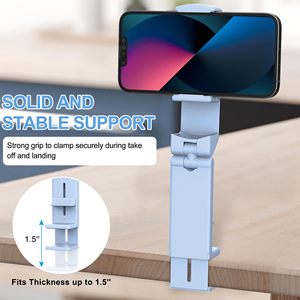 Supporto Universale Girevole a 360° Pieghevole per Telefono da Viaggio/<span class=keywords><strong>Auto</strong></span>/Letto per Telefoni da 4.7-6.9 Pollici - Product Image 5