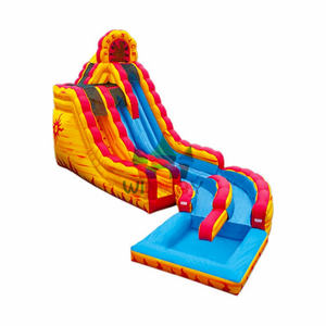 Tobogán inflable comercial Toboganes De Agua <span class=keywords><strong>Piscina</strong></span> inflable de alta calidad Castillos de salto Toboganes acuáticos - Product Image 4