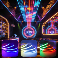 VH SMART LIGHTING Bande lumineuse LED RGBW flexible 24V à changement de couleur pour l'éclairage d'ambiance des divertissements KTV