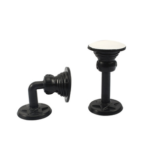 Tope de puerta sin perforación, de silicona, anticolisión, para montaje en pared, de plástico y goma, para baño, inodoro, bloqueador de suelo - Product Image 3