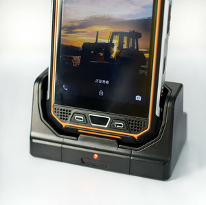 AORO M5 fabrication de talkie-walkie Smartphone <span class=keywords><strong>chargeur</strong></span> sans fil de téléphone portable robuste siège 2a chargeurs de bureau et adaptateurs - Product Image 4