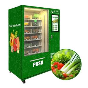 Distributeur automatique de fruits, de nourriture, de collations et de boissons avec écran tactile et convoyeur à bande évolutive, fabriqué par XYZ Source Factory - Product Image 1