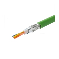 6XV1840-2AT20 Cable de bus estándar 4 cables IE FC TP Cable estándar PROFINET Tipo A CAT5E 4 cables blindado IE FC RJ45 enchufe 2x2
