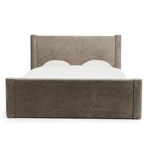 Cama Doble Tapizada Zeni <span class=keywords><strong>160x200</strong></span> con Base <span class=keywords><strong>de</strong></span> Láminas y Espacio <span class=keywords><strong>de</strong></span> Almacenamiento, Beige - Product Image 5