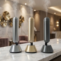 Diffuseur électrique de parfum d'ambiance de luxe, diffuseur d'arômes rechargeable de table, diffuseur d'huiles essentielles contrôlé par application