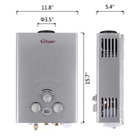 Chauffe-eau instantané à gaz 6L, certifié Ce, vente en gros