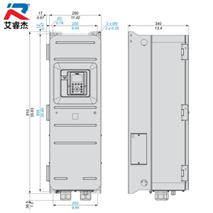 ไดรฟ์ปรับความถี่ 3 เฟส รุ่นใหม่ Altivar ATV600 ATV650D37N4 380-480V 37kW VFD ตัวแปลงความถี่ ATV650D37N4 - Product Image 2