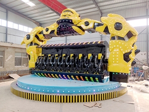 Manèges de combat à rotation à 360 degrés palpitants de Extreme Carnival, en fibre de verre mécanique pour adultes, pour les centres commerciaux en plein air - Product Image 5