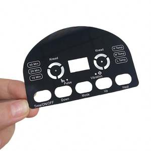 0.3mm PET Waterproof Heat-Resistant Acrylic Front Panel Silk Screen Printed Custom Electronics Control Labels - Product Image 2