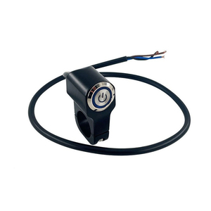 12V Waterproof Metal Handlebar Push Button Switch Electronic Fog Headlight Switch for Motorcycle Handle <b>Control</b> - Product Image 4